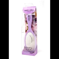 Cepillo de pelo desenredante lavanda CALA Wet N Dry Brush Lavender