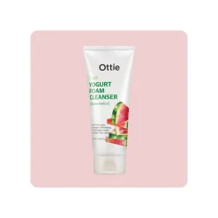 Espuma Nutritiva e Hidratante Ottie Fruit Yogurt Foam Cleanser Watermelon