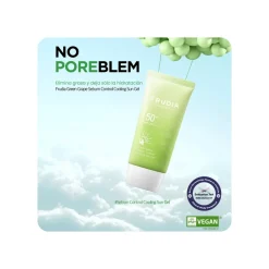 Frudia Green Grape Sebum Control Cooling Sun Gel