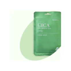 Mascarilla de Centella Asiática y Té Verde SKIN627 CICA with Green Tea Facial Mask