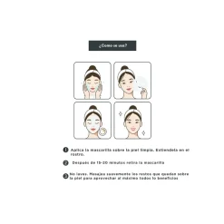 Mascarilla de Ceramidas y Pantenol SKIN627 Ceramide with Panthenol Facial Mask
