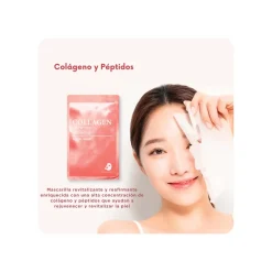 Mascarilla de Colágeno y Péptidos SKIN627 Collagen with Peptide facial mask