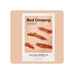 Mascarilla Nutritiva y Revitalizante MISSHA Airy Fit Sheet Mask (Red Ginseng)