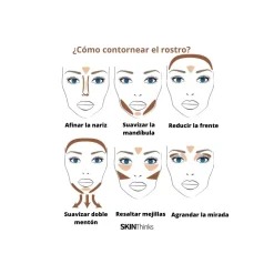 Miss Cop Stick Contouring Lumière Enlighter Stick para contornear y corregir