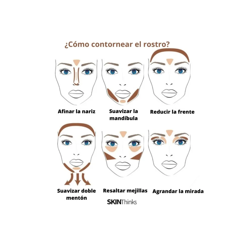 Miss Cop Stick Contouring Lumière Enlighter Stick para contornear y corregir