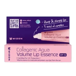 Mizon Collagenic Aqua Volume Lip Essence SPF15 Bálsamo labial con protector solar y colágeno