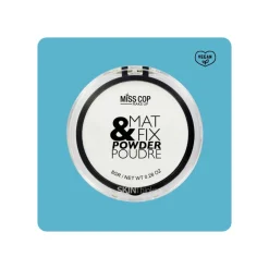 Polvos matificantes veganos Miss Cop Mat & Fix Powder