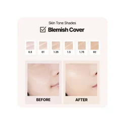 THE SAEM Cover Perfection Tip Concealer SPF28 PA++ 1 Clear Beige