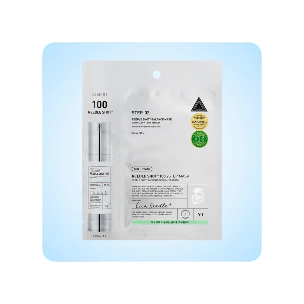 VT Cosmetics Reedle Shot 100 2 Step Mask